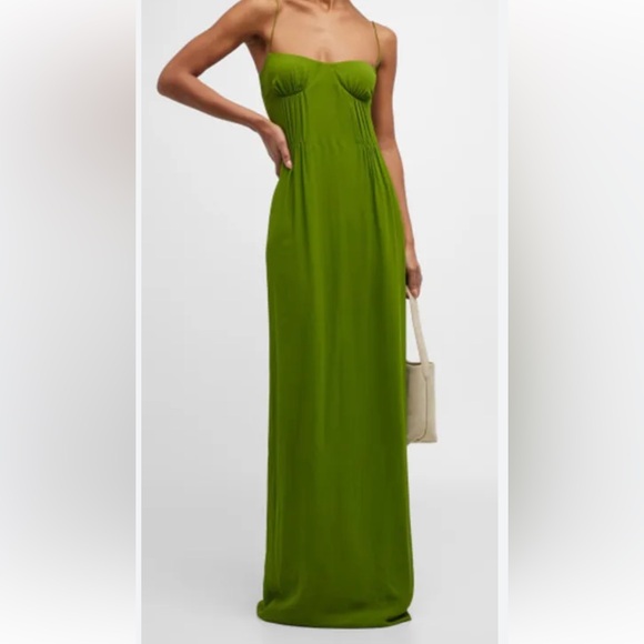 Christopher Esber Dresses & Skirts - Christopher Esber Silk Balconette Chiffon Bra Dress